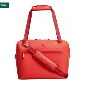 *NWT Stanley Hot Coral Julienne Soft Cooler 20quarts - retired bag